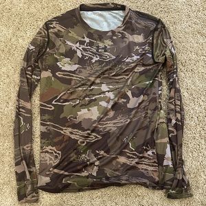 Youth UA Camo L/S